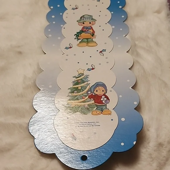 PRECIOUS MOMENTS  SHARING OUR SEASON TOGETHER 1997. - Picture 4 of 5